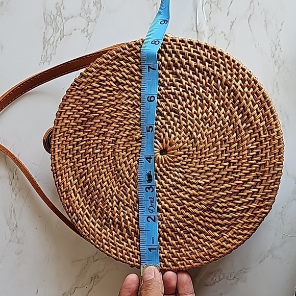 Boho Round Crossbody Bag - Picture 6 of 7